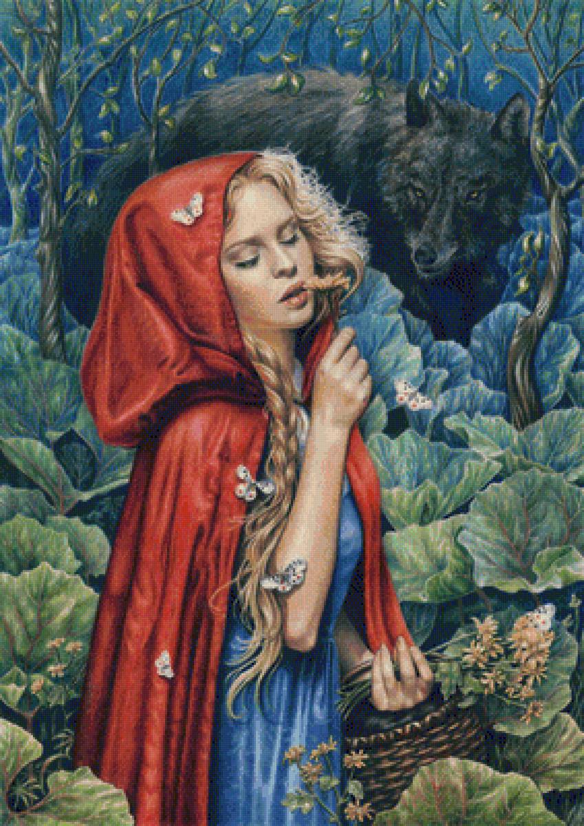 Cappuccetto e Lupo - fantasy - предпросмотр