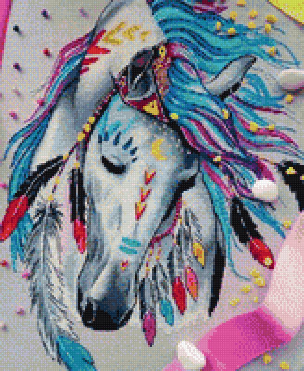 Лошадь - конь, лошади, кони, пони, лошадь - предпросмотр