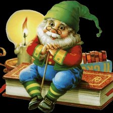 Схема вышивки «гном»