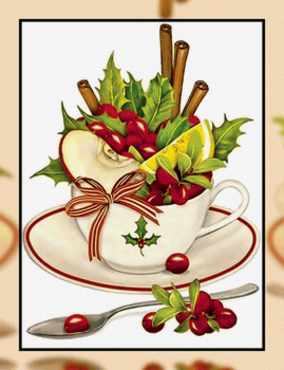 Ароматерапия. - лимон, пряности, кухня., чашка, корица - предпросмотр