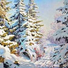 Схема вышивки «картина»