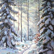 Схема вышивки «картина»