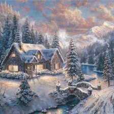 Christmas in the Mountains.