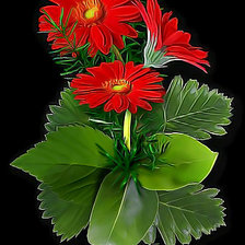 Схема вышивки «Букетик.»