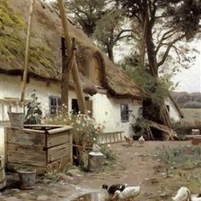 Схема вышивки «Peder Mørk Mønsted»