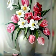 Схема вышивки «Букет.»