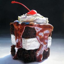 Схема вышивки «ПИРОЖНОЕ С ВИШЕНКОЙ»