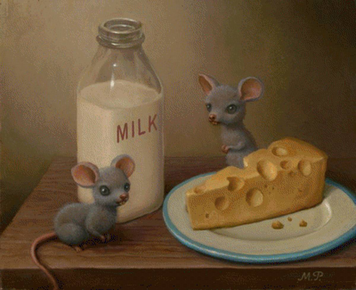 Сытный завтрак - животные - предпросмотр