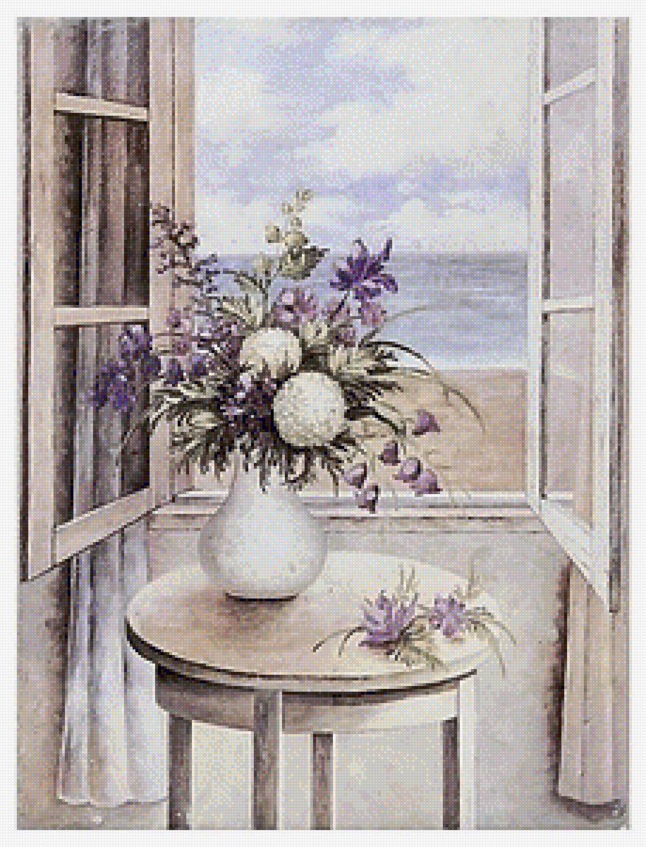 серия "окна" - окно, интерьер - предпросмотр