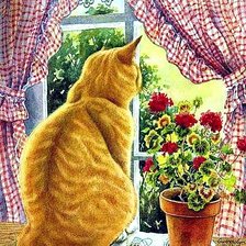 Схема вышивки «серия "окна"»