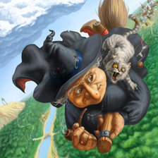 Схема вышивки «полет»