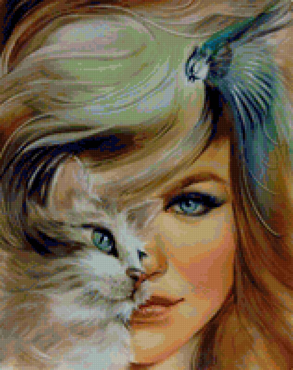 девушка - девушка - предпросмотр