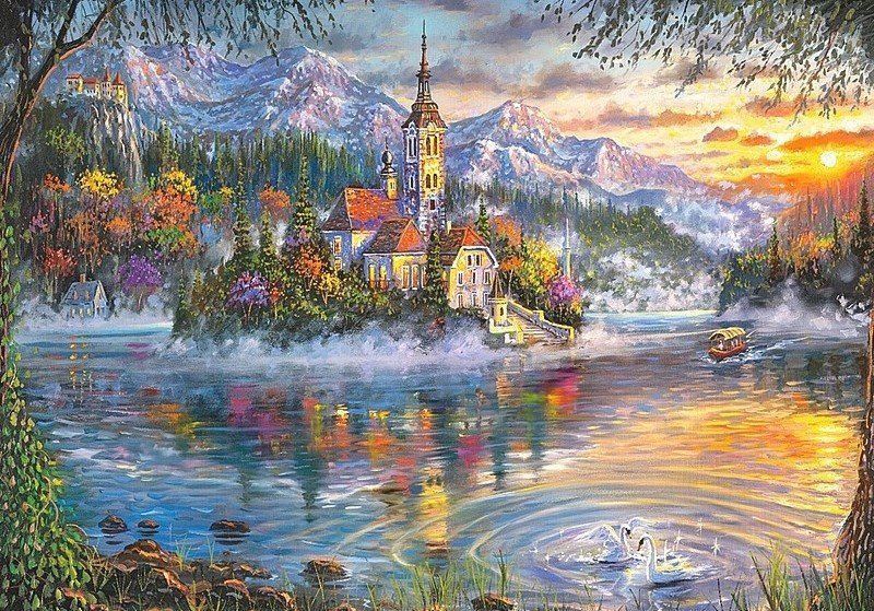 СКАЗОЧНОЕ ОЗЕРО - оригинал