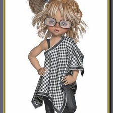 Схема вышивки «УМНИЦА-КРАСАВИЦА»