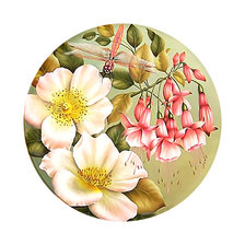 Схема вышивки «Серия "Розы". Шиповник»