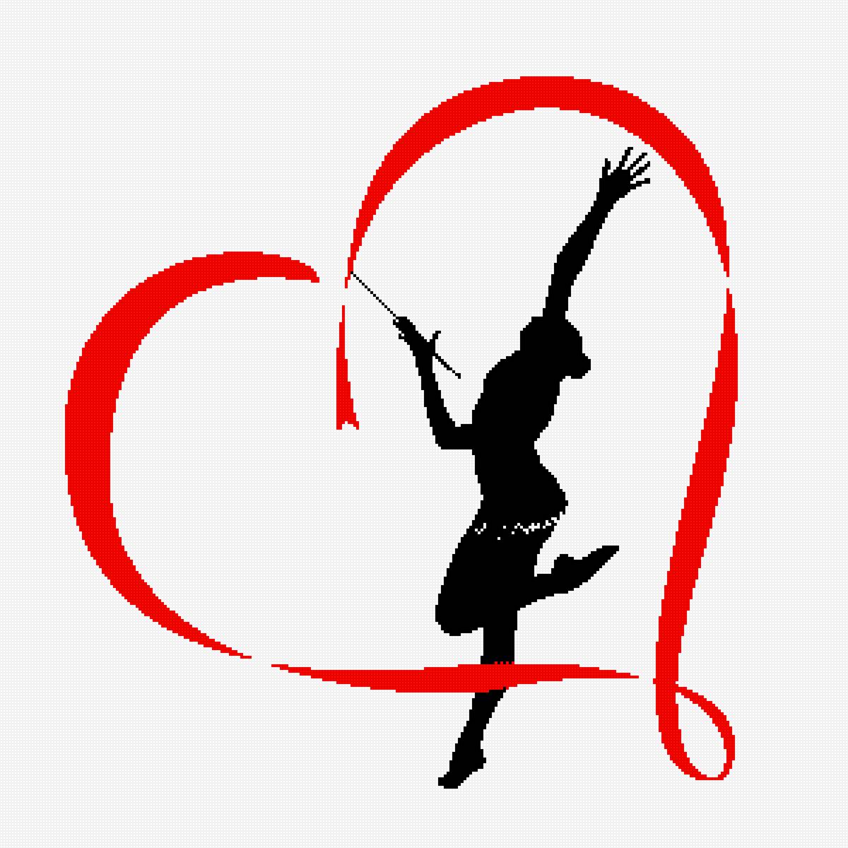 Ginnastica artistica - monocolore - предпросмотр