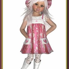 Схема вышивки «МОДНИЦА»