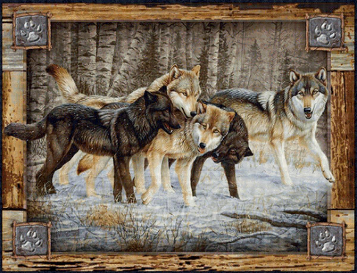 №1943327 - животные, волки, хищники - предпросмотр