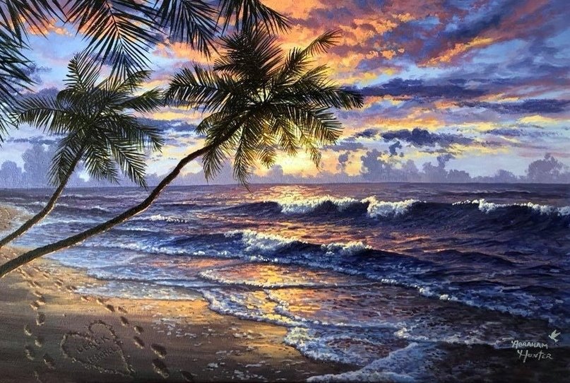 морской сюжет - оригинал