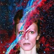 Схема вышивки «David Bowie»