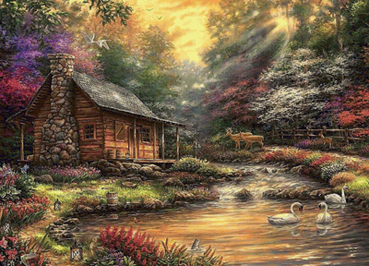 ДОМИК В ЛЕСУ - предпросмотр