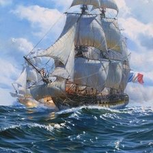 Схема вышивки «морской сюжет»