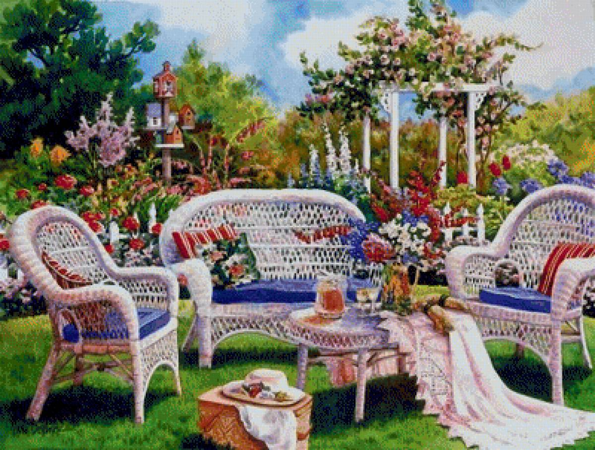 Garden Confort. - scenarys.flowers and gardens. - предпросмотр