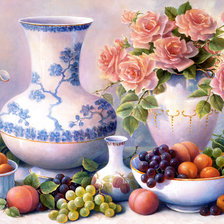 Схема вышивки «натюрморт»