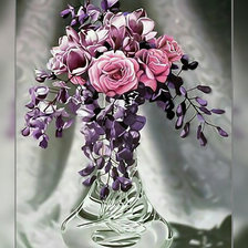 Схема вышивки «Букет цветов.»