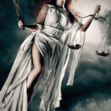 Схема вышивки «Фемида»