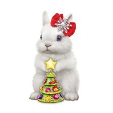 Схема вышивки «Bunny noel 2»