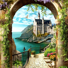 Выход к морю.