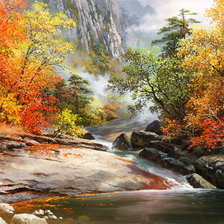 Схема вышивки «jesen»