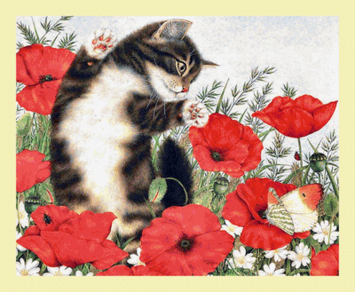 Серия "Коты". - коты, животные - предпросмотр