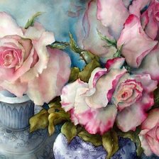 Схема вышивки «Розы»