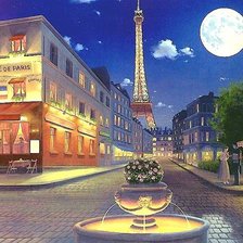 Схема вышивки «ВЕЧЕРНИЙ ПАРИЖ»