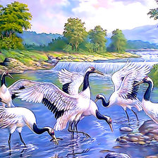 Схема вышивки «Серия "Птицы"»