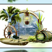 Схема вышивки «Морская тематика.»