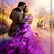 Схема вышивки «Пара.»