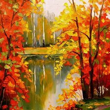 Схема вышивки «Осень»