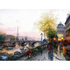 Схема вышивки «Кинкейд Париж»