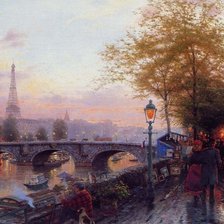 Схема вышивки «Париж»