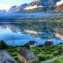 Схема вышивки «Норвегия»