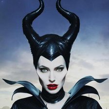 Схема вышивки «Малефисента»