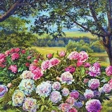 Схема вышивки «Природа»