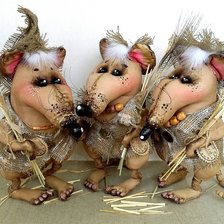 Схема вышивки «КРЫСКИ»