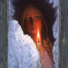 Схема вышивки «Ожидание»