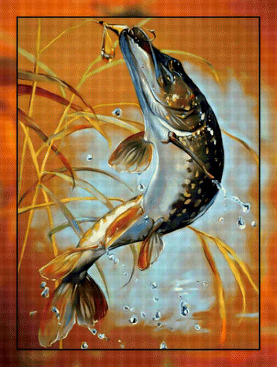 Щука. - рыбалка, охота, рыба. - предпросмотр