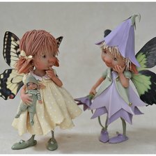 Схема вышивки «Гномики»