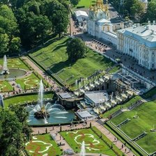 Схема вышивки «Петергоф»